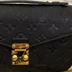 Louis Vuitton Pochette Metis East West Monogram Empreinte Black M46595 - Image 8
