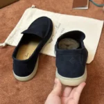 Loro Piana Summer Walk Men's Suede Moccasin FAE8124 W000 - Image 7