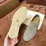 Loro Piana Summer Walk Men's Suede Moccasin FAE8124 D746 - Image 7