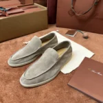 Loro Piana Summer Walk Men's Suede Moccasin FAE8124 D840