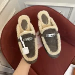 Hermès Kelly Shearling Mule - Image 7