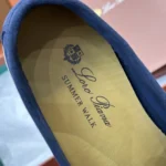 Loro Piana Summer Charms Walk Women's Suede Moccasin FAE5444 W18P - Image 8