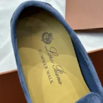 Loro Piana Summer Charms Walk Women's Suede Moccasin FAE5444 W0YZ - Image 8