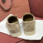 Loro Piana Summer Charms Walk Women's Suede Moccasin FAE5444 H755 - Image 8