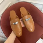 Hermès Kelly Leather Mule - Image 8