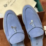 Loro Piana Babouche Charms Walk Women's Suede Mule FAI1543 T15 - Image 7