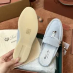 Loro Piana Babouche Charms Walk Women's Suede Mule FAI1543 60ES - Image 7