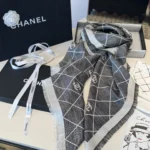 Chanel Velvet Large Square Scarf 140*140cm - Image 8