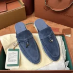 Loro Piana Babouche Charms Walk Women's Suede Mule FAI1543 WOYZ - Image 8