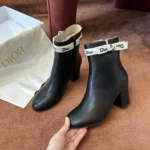 Dior 2026 Embroidered Ankle Boots - Image 8