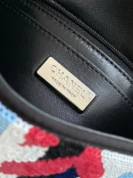 Chanel CF Sequined SO Handbag 21cm - Image 9