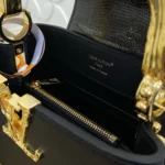 Louis Vuitton Capucines Mini Exceptionals Flower Handle Black M13737 - Image 9