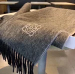 Loewe Anagram Reversible Wool Scarf - Image 9