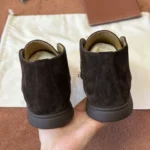 Loro Piana Open Walk Suede Ankle Boot - Image 8