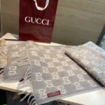 Gucci 2026 GG Gradient Alpaca Scarf - Image 8