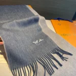 Louis Vuitton LV Embroidered Cashmere Scarf - Image 9