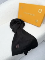 Louis Vuitton Petit Damier Knit Wool Scarf - Image 8