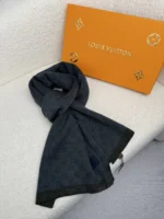Louis Vuitton Monogram Knit Wool Scarf - Image 8