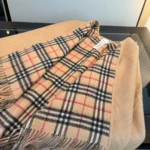 Burberry Check Cashmere Cape - Image 9