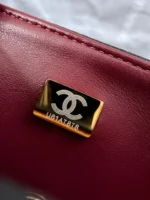 Chanel 26A Letter Charm Chain Flap Bag 22cm - Image 9