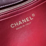 Chanel 26B Two-Tone Suede Handbag 24.5cm - Image 9