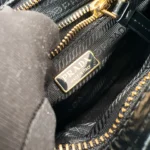 Prada LuxSoft Bonnie Mini Leather Bag 23.5cm - Image 9