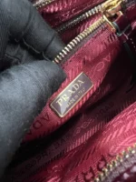 Prada LuxSoft Bonnie Mini Leather Bag 23.5cm - Image 9
