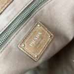 Prada Route SS26 Large Suede Tote Bag 34cm - Image 9