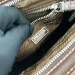 Prada Bonnie Medium Corduroy and Leather Bag 32cm - Image 9