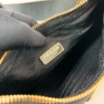 Prada Re-Edition 2005 Re-Nylon Hobo Bag Gold Hardware 22cm - Image 9