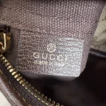 Gucci Core GG Web Shoulder Bag with Mini Pouch 25cm - Image 9