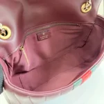 Gucci Primavera GG Marmont Web Quilted Chain Shoulder Bag 26cm - Image 9