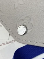 Louis Vuitton Sarah Wallet Monogram Empreinte Grey 19cm - Image 9