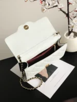 Chanel New 2026 Panda Color Kangpeng Small Wallet Model 6554 16x24x5cm - Image 9