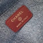 Chanel OHANEL Denim Shoulder Bag 26cm - Image 9