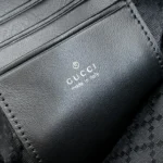 Gucci Web Stripe Leather Crossbody Messenger Bag 20cm - Image 9