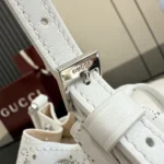 Gucci Generation Perforated GG Leather Bucket Bag 15.5cm - Image 9