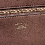Gucci Jackie 1961 Perforated GG Suede Shoulder Bag 31.5cm - Image 9