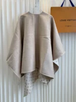 Louis Vuitton Monogram Infinity Reversible Cape 150x135cm - Image 7