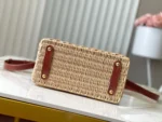 Louis Vuitton Capucines BB Rattan Picnic Bag Brown N89949 27cm - Image 9