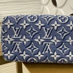 Louis Vuitton Pochette Hills Monogram Embleme Denim Blue M2A155 - Image 9