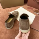 Loro Piana Summer Walk Men's Suede Moccasin FAE8124 MD84 - Image 8