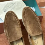 Loro Piana Summer Walk Men's Suede Moccasin FAE8124 H0L5 - Image 8