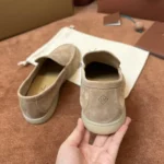Loro Piana Summer Walk Men's Suede Moccasin FAE8124 DOIW - Image 8