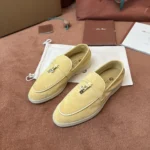 Loro Piana Summer Charms Walk Women's Suede Moccasin FAL5899 20F7