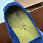 Loro Piana Summer Charms Walk Women's Suede Moccasin FAE5444 60DT - Image 8