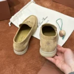 Loro Piana Summer Charms Walk Women's Suede Moccasin FAE5444 D0IW - Image 8