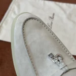 Loro Piana Summer Charms Walk Women's Suede Moccasin FAE5444 A760 - Image 8