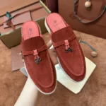 Loro Piana Babouche Charms Walk Women's Suede Mule FAI1543 LOAU - Image 8