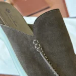 Loro Piana Babouche Walk Men's Suede Mule FAM3488 H0RM - Image 8